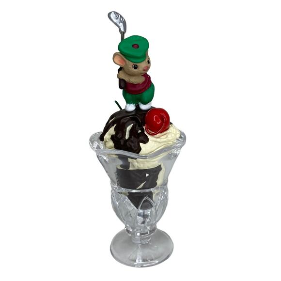Hallmark Sundae Golfer Ornament - Picture 1 of 9